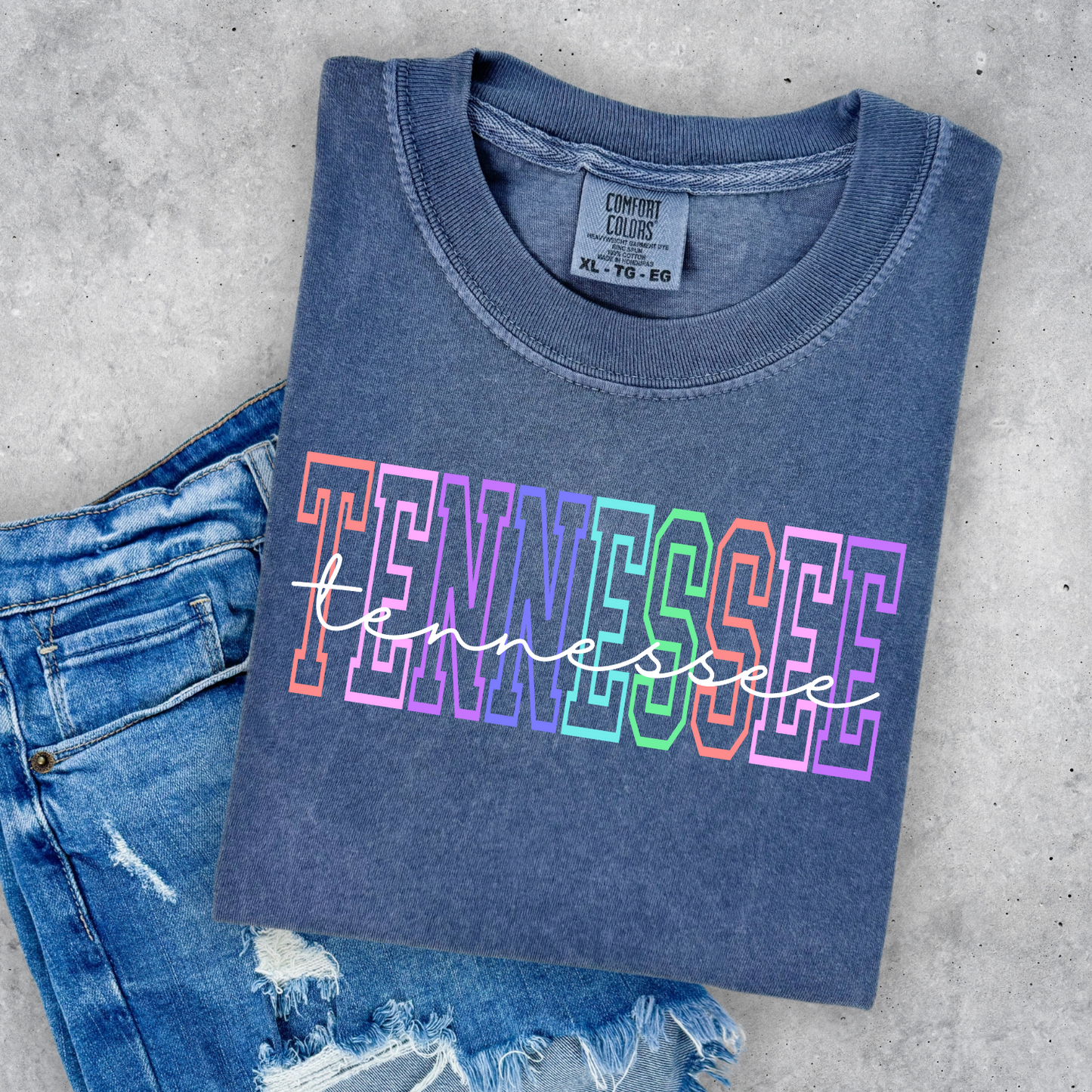 Tennessee Neon Graphic Tee
