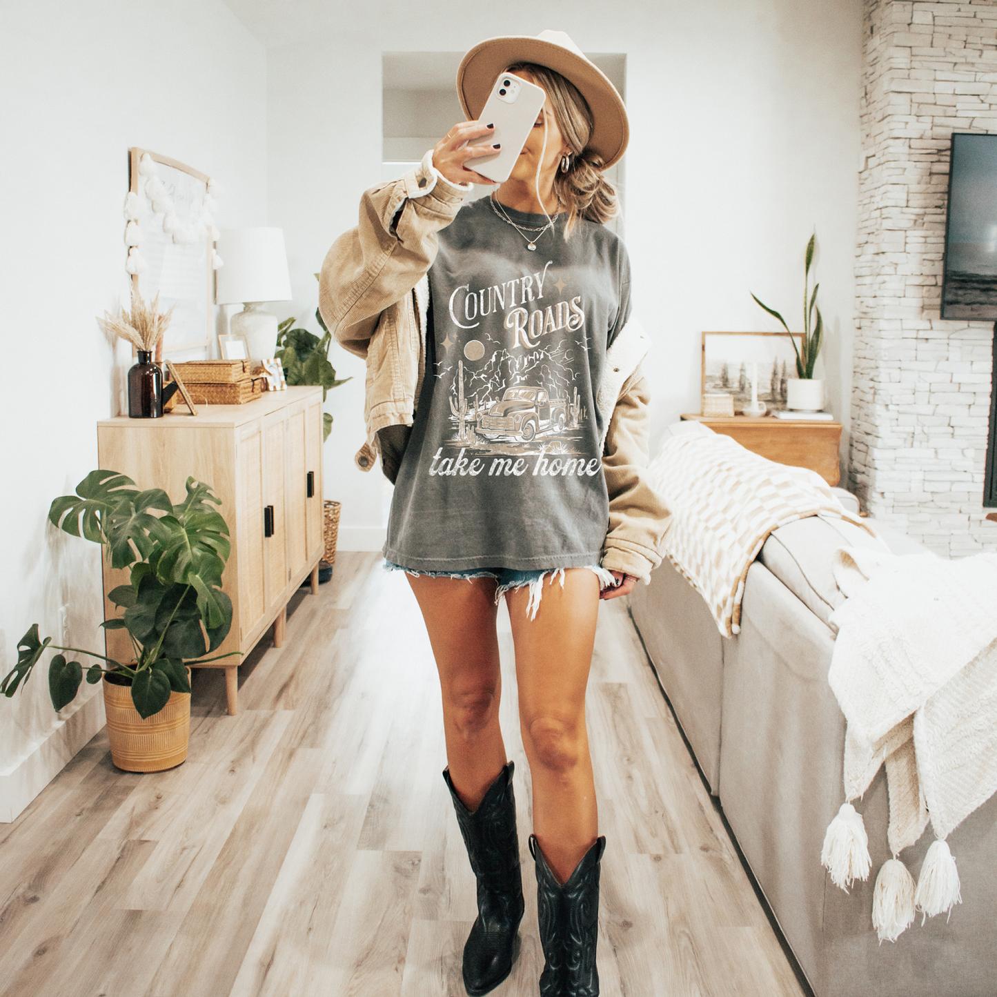 Country Roads Take Me Home Tee