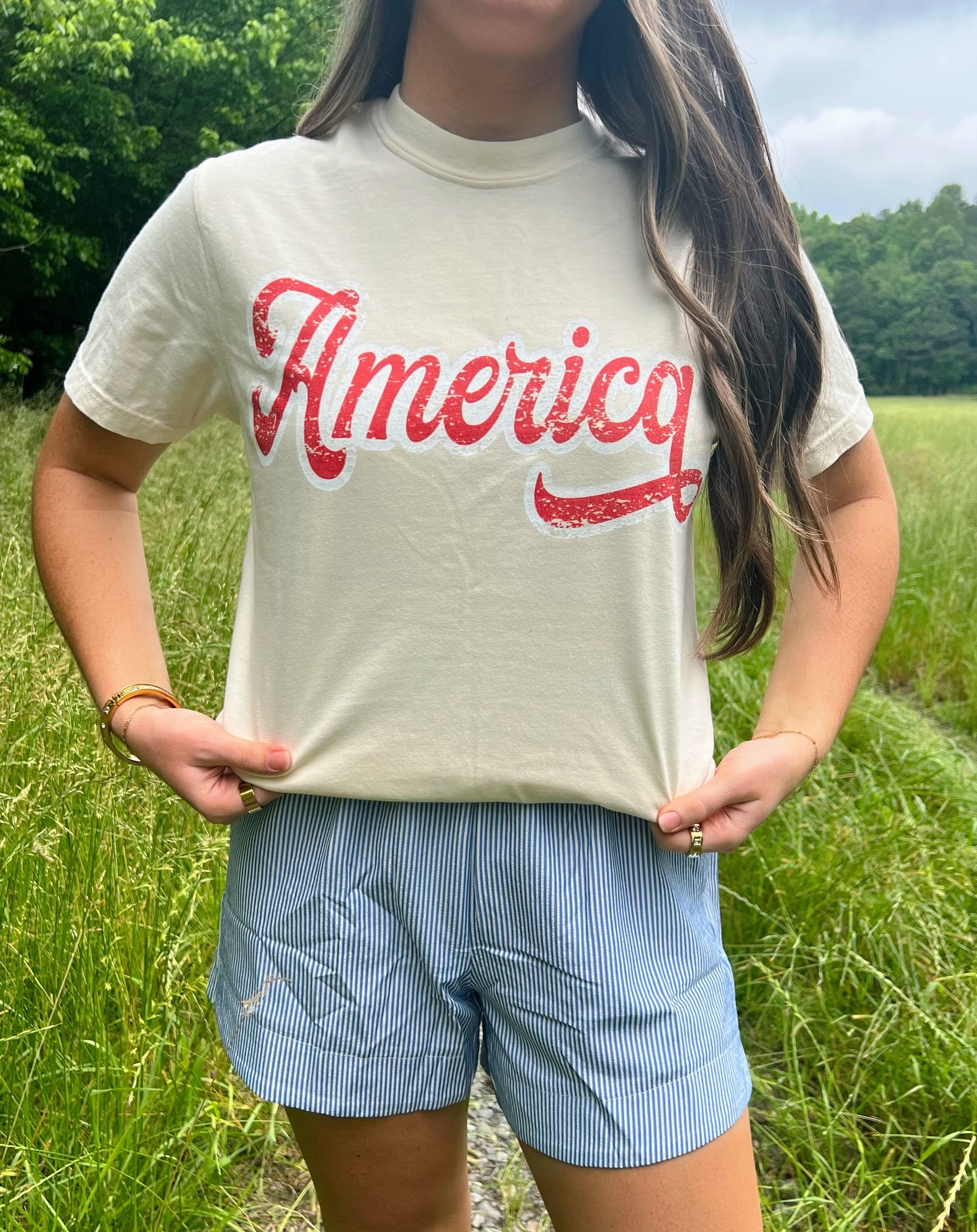 America Retro Graphic Tee