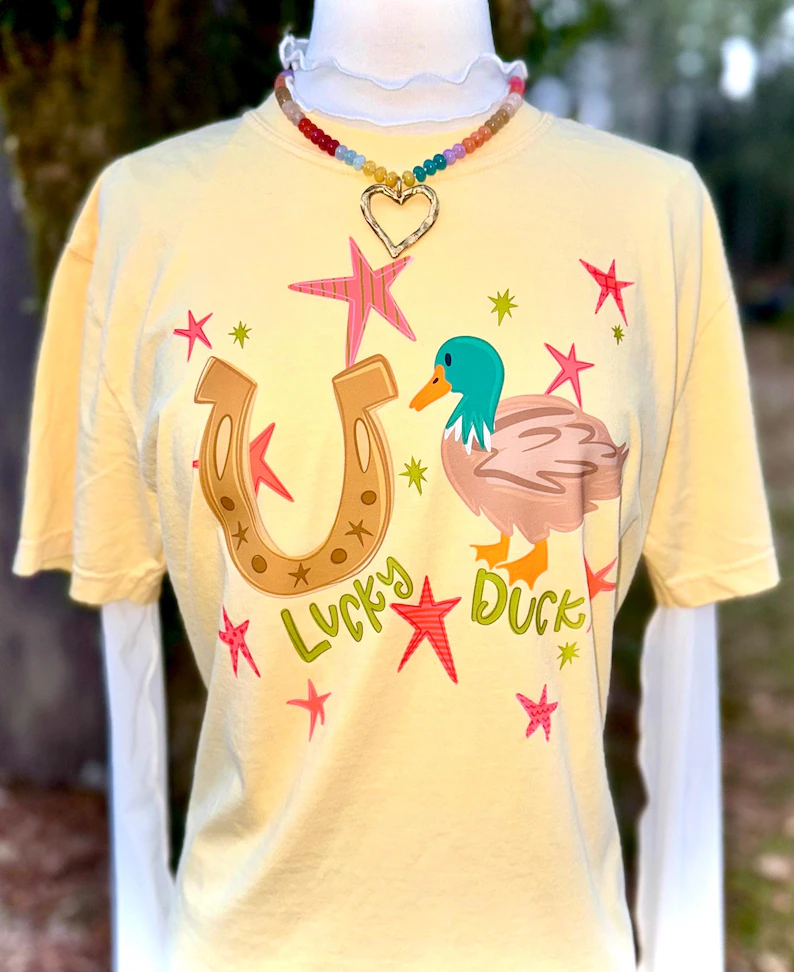 Lucky Duck Graphic Tee
