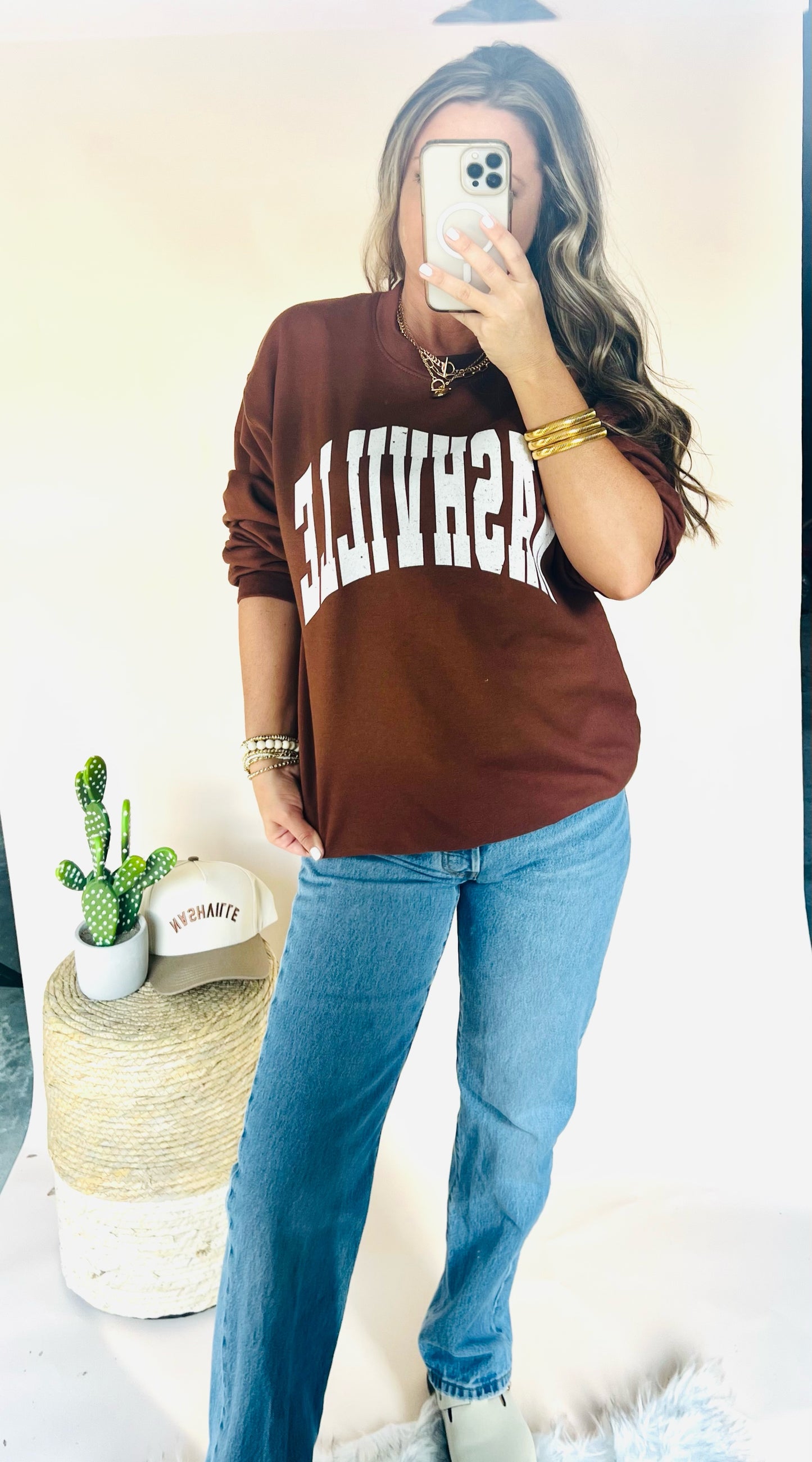 Nashville on Cocoa Sweatshirt