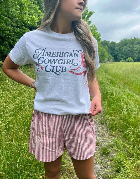 American Cowgirl Club Tee