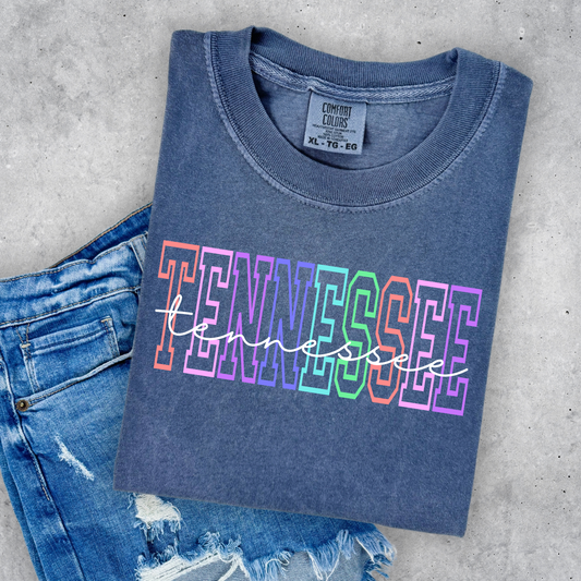 Tennessee Neon Graphic Tee