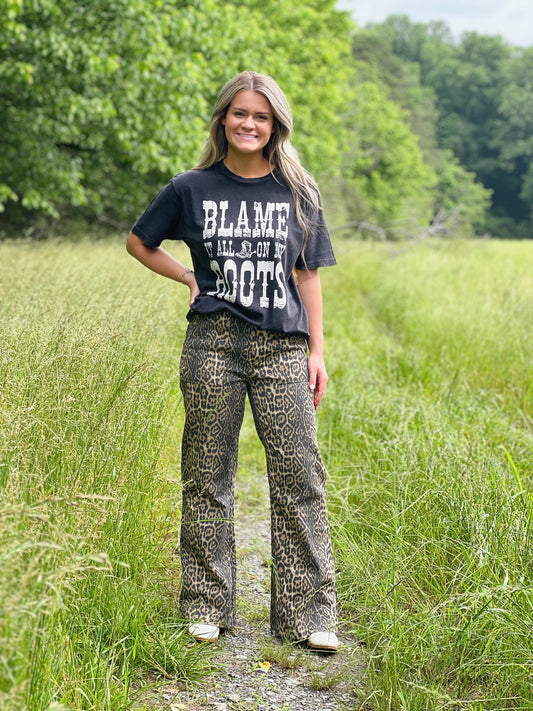 Blame It All On My Roots Vintage Wash Tshirt