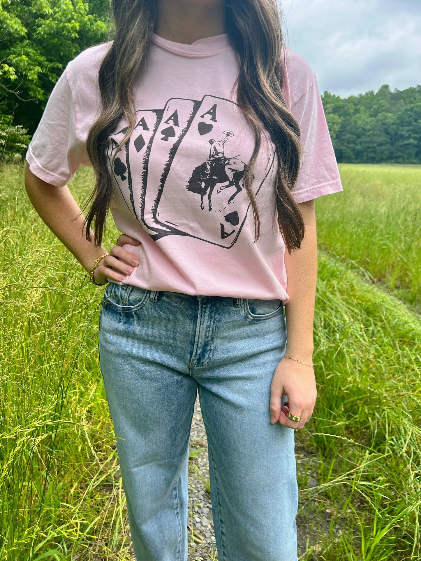 Western Playing Cards Graphic Tee