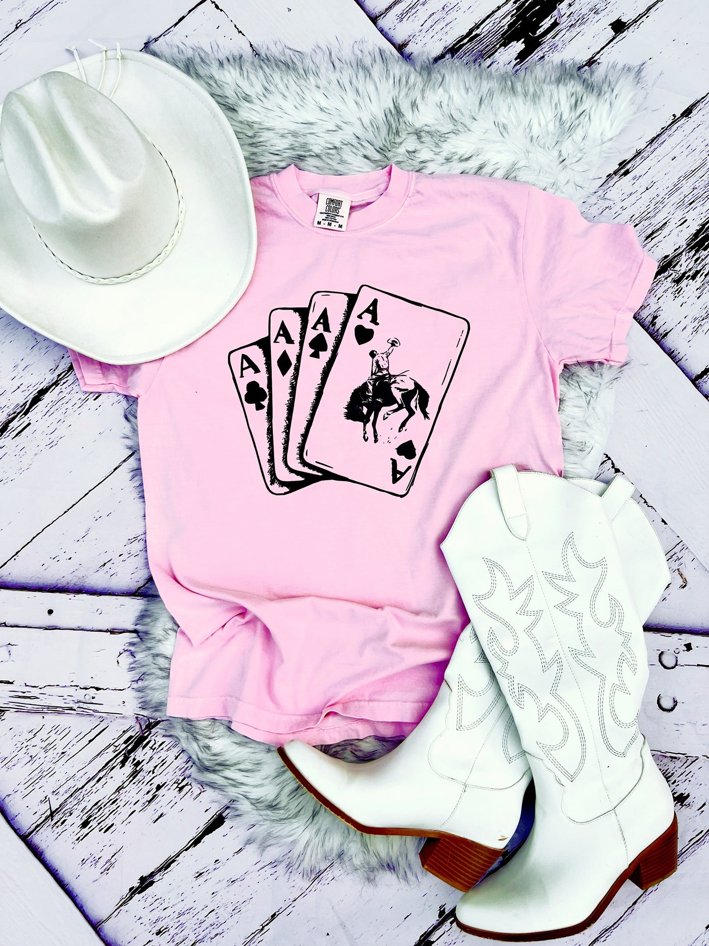Western Playing Cards Graphic Tee