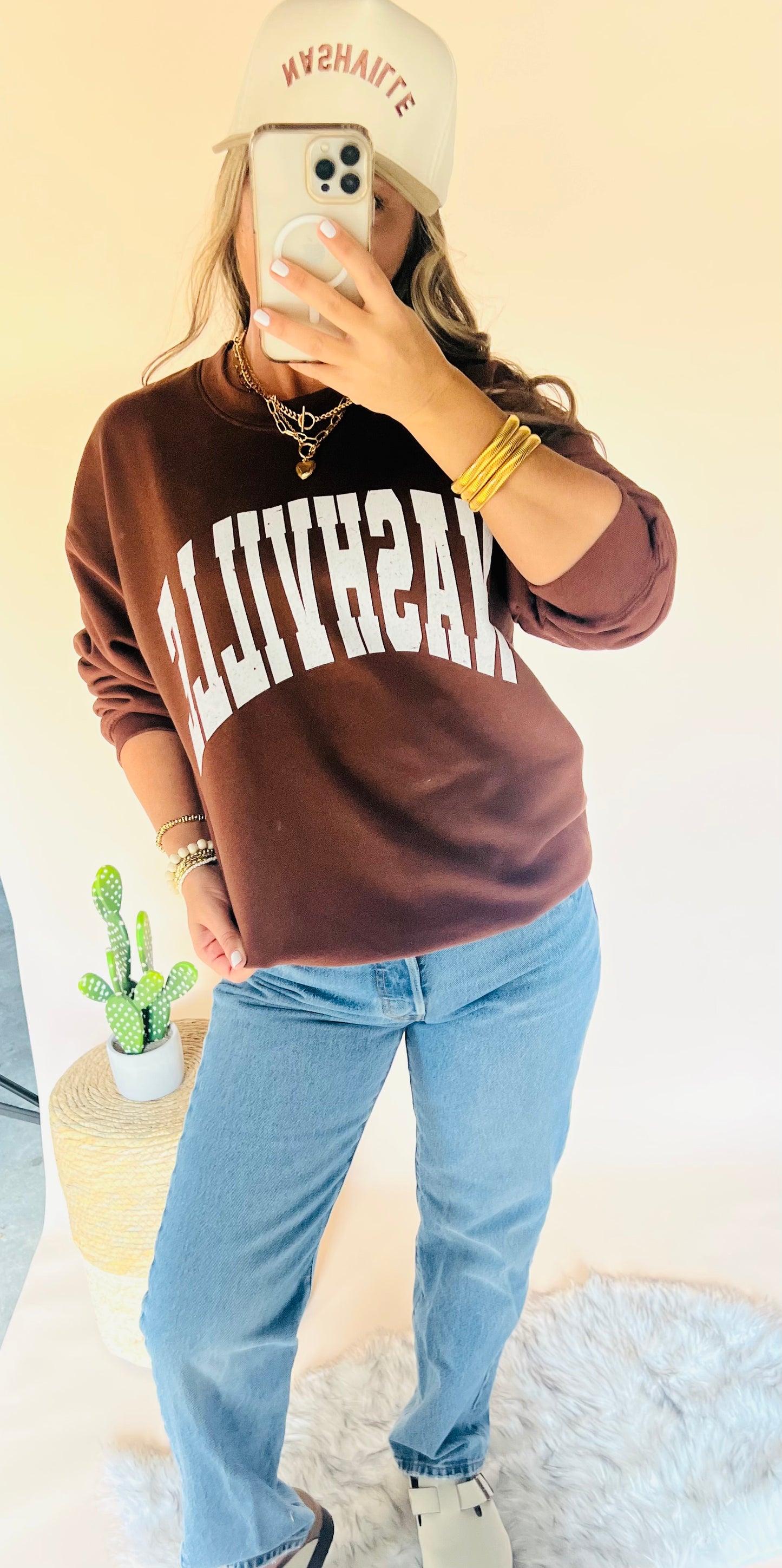 Nashville on Cocoa Sweatshirt