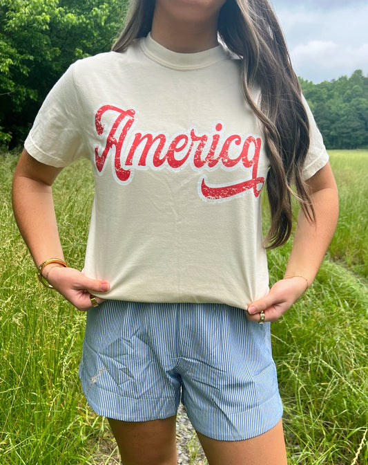 America Retro Graphic Tee